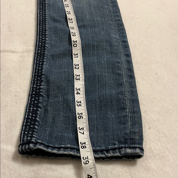 Rock Revival Women's Debbie Straight Embellishdd Jeans Sz 25 - Picture 14 of 15